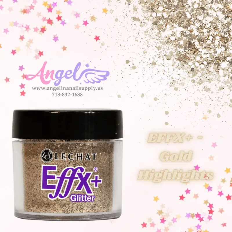 Lechat Glitter Effx+-18 Gold Highlights 1