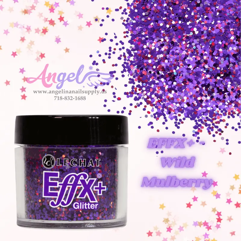 Lechat Glitter Effx+-23 Wild Mulberry 1