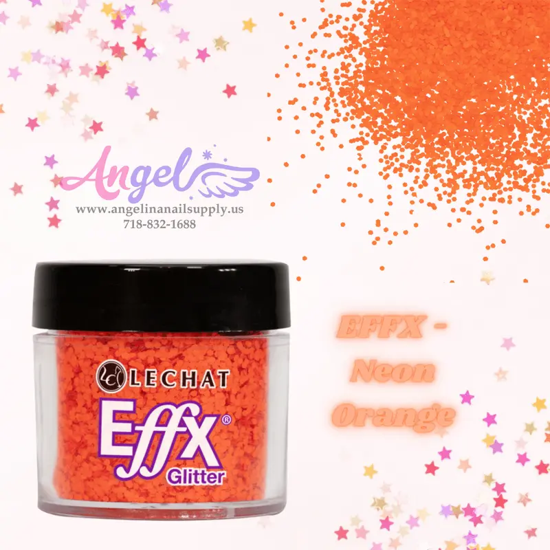 Lechat Glitter Effx-37 Neon Orange 1