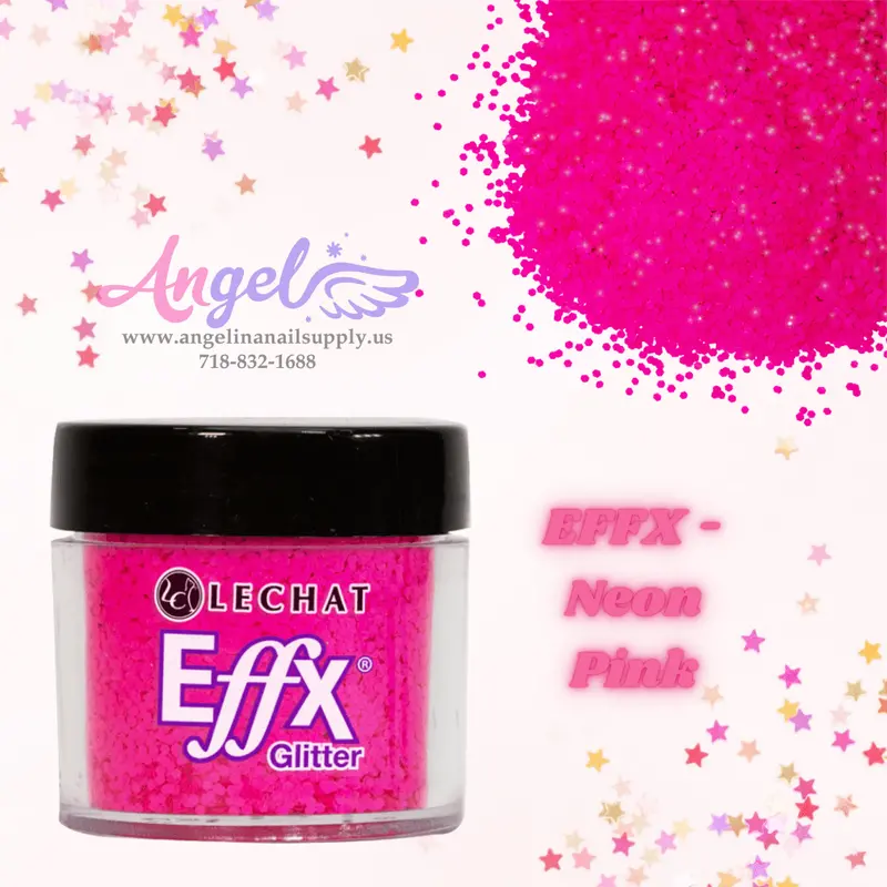 Lechat Glitter Effx-38 Neon Pink 1