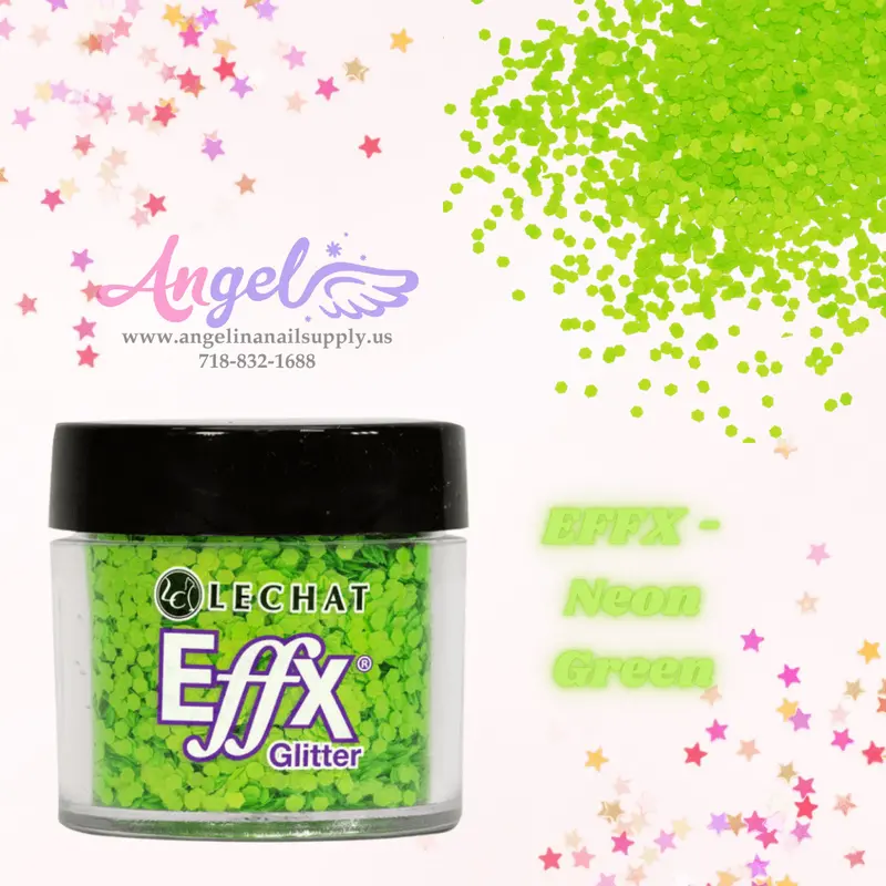 Lechat Glitter Effx-40 Neon Green 1