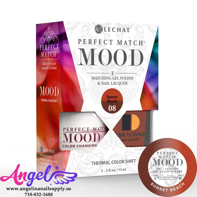 Lechat Mood Gel Duo 08 Sunset Beach 1