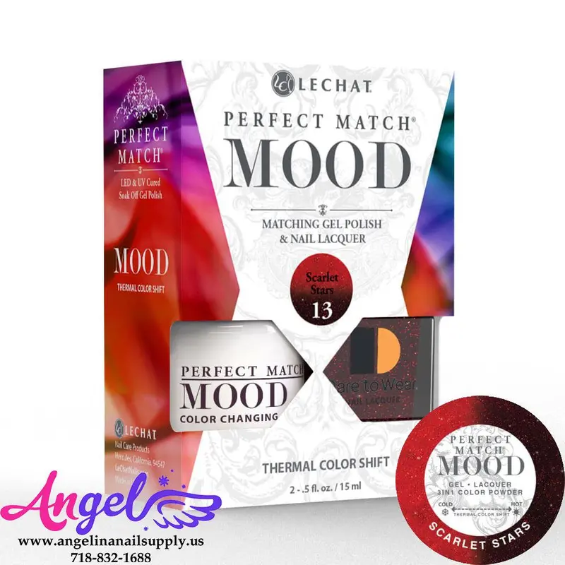 Lechat Mood Gel Duo 13 Scarlet Stars 1