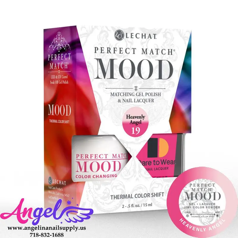 Lechat Mood Gel Duo 19 Heavenly Angel 1