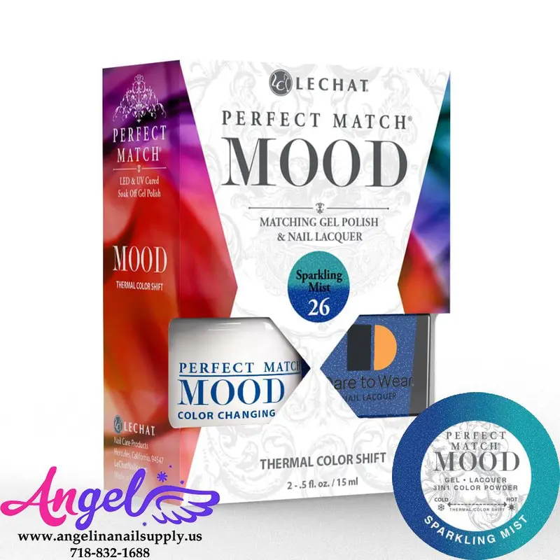 Lechat Mood Gel Duo 26 Sparkling Mist 1