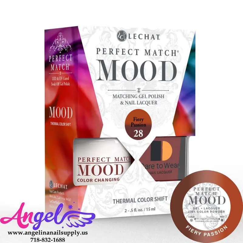 Lechat Mood Gel Duo 28 Firey Passion 1