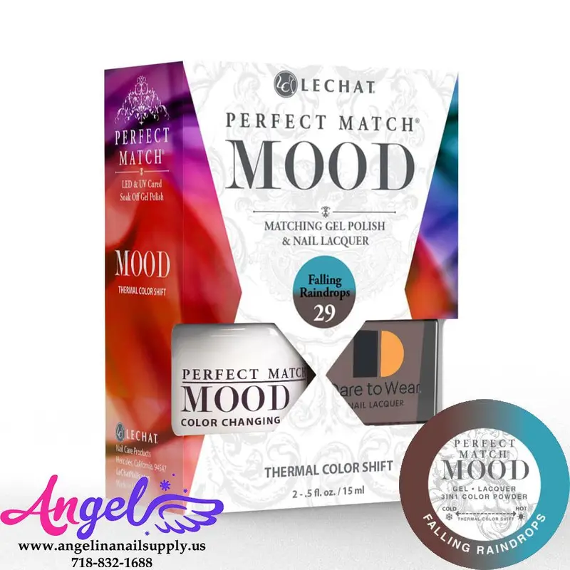Lechat Mood Gel Duo 29 Falling Raindrops 1