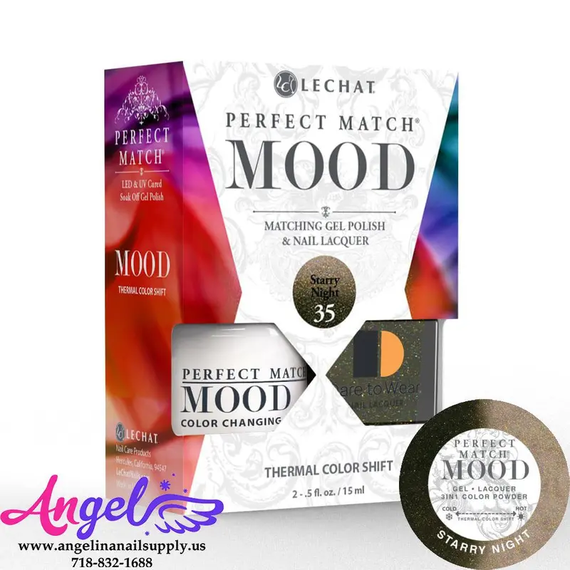 Lechat Mood Gel Duo 35 Stary Night 1