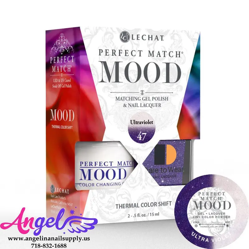 Lechat Mood Gel Duo 47 Ultraviolet 1
