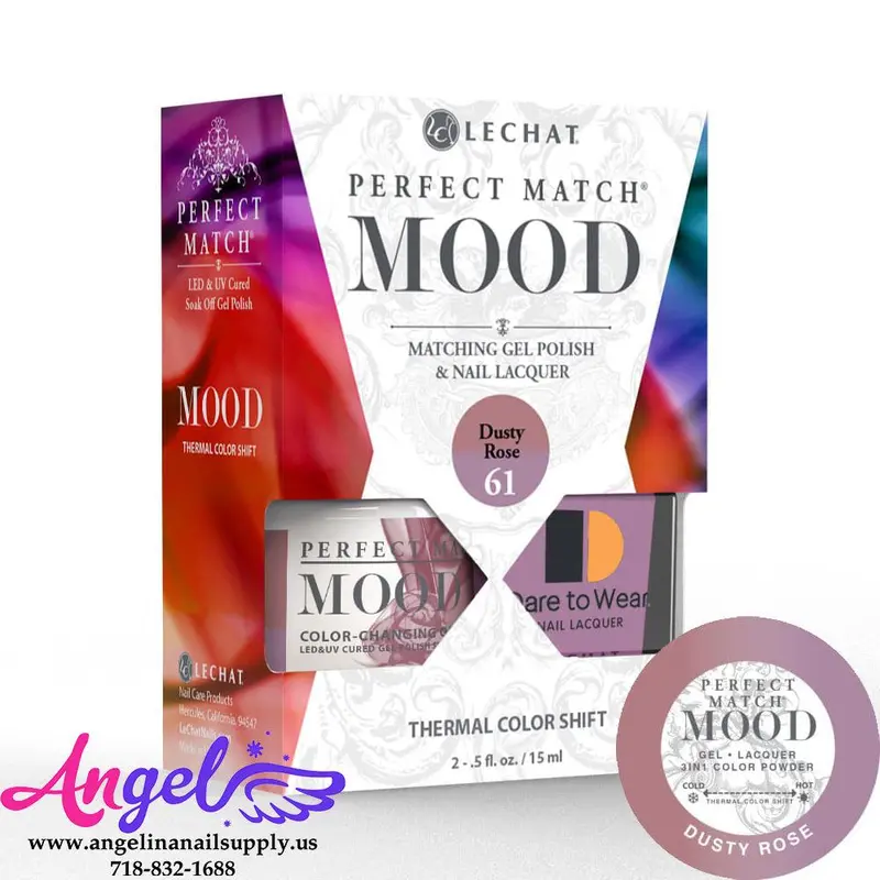 Lechat Mood Gel Duo 61 Dusty Rose 1