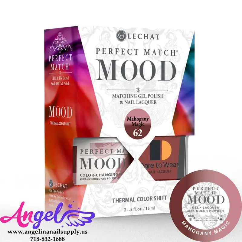 Lechat Mood Gel Duo 62 Mahogany Magic 1
