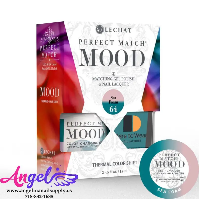 Lechat Mood Gel Duo 64 Sea Foam 1