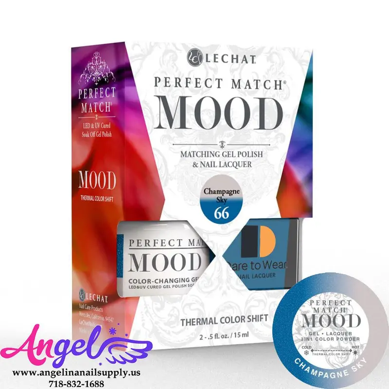 Lechat Mood Gel Duo 66 Champagne Sky 1