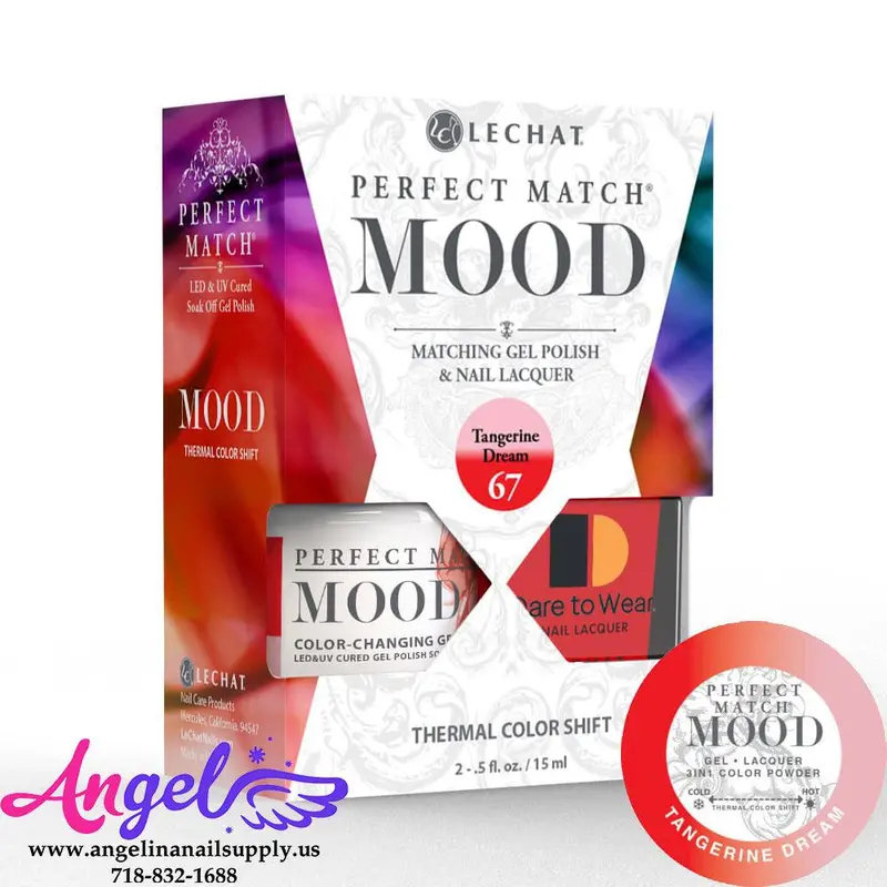 Lechat Mood Gel Duo 67 Tangerine Dream 1