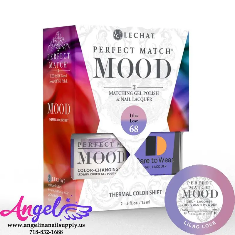 Lechat Mood Gel Duo 68 Lilac Love 1