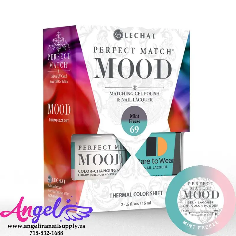 Lechat Mood Gel Duo 69 Mint Freeze 1