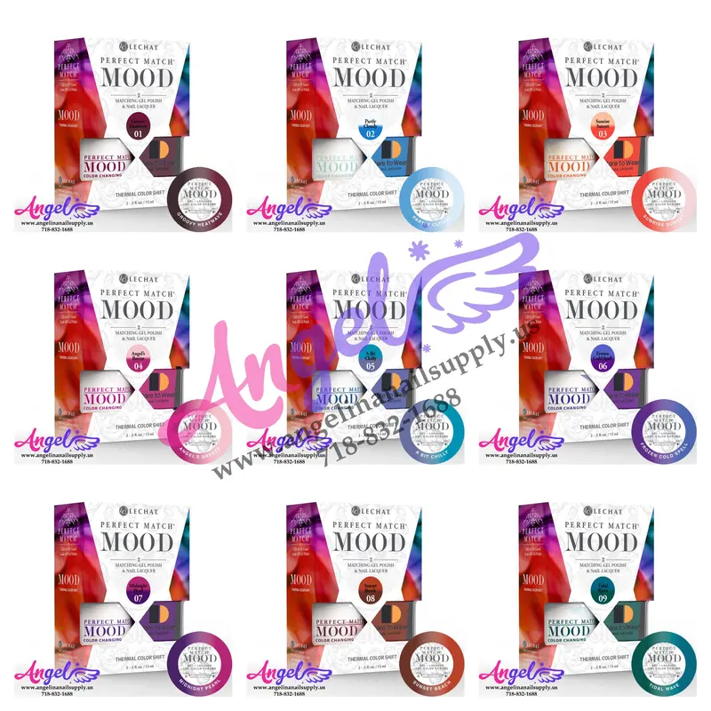 Lechat Mood Gel Duo Full Set 72 Colors 1