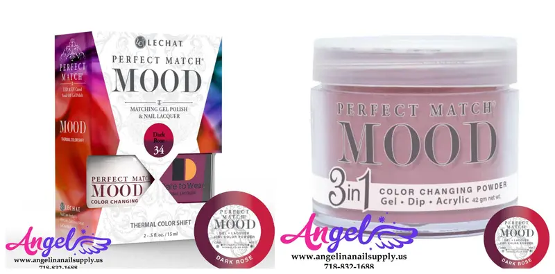 Lechat Perfect Match Mood 3In1 Combo 34 Dark Rose 1