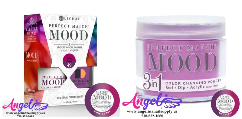 Lechat Perfect Match Mood 3In1 Combo 49 Wine Berry 1