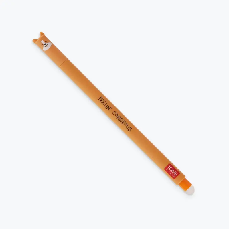 Legami - Gel Pen - Erasable - Corgi (Black Ink) 1