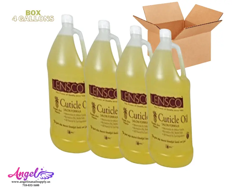 Lensco Cuticle Oil Pineapple (Box / 4 Gallons ) 1