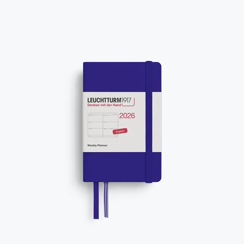 Leuchtturm1917 - 2026 Diary - Weekly Planner - A7 - Ink 1