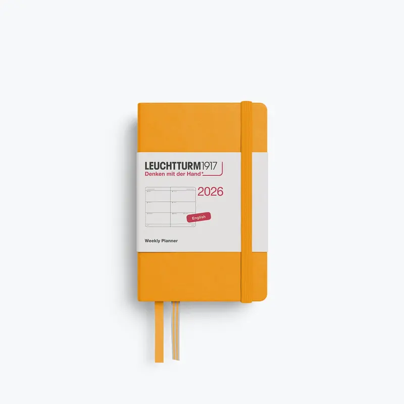 Leuchtturm1917 - 2026 Diary - Weekly Planner - A7 - Rising Sun 1