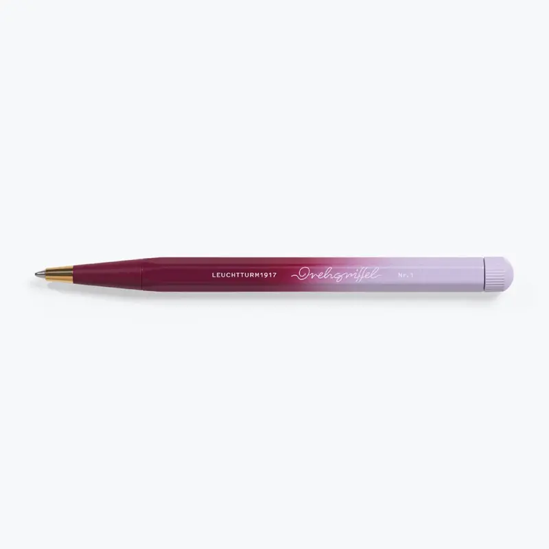 Leuchtturm1917 - Ballpoint Pen - Drehgriffel Nr. 1 - Gradient - Port Red X Lilac 1