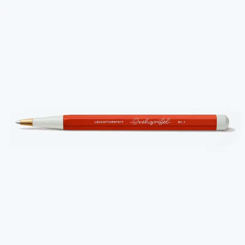 Leuchtturm1917 - Ballpoint Pen - Drehgriffel Nr. 1 - Natural - Fox Red 1