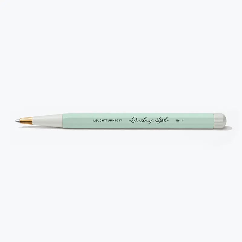 Leuchtturm1917 - Ballpoint Pen - Drehgriffel Nr. 1 - Natural - Mint Green 1
