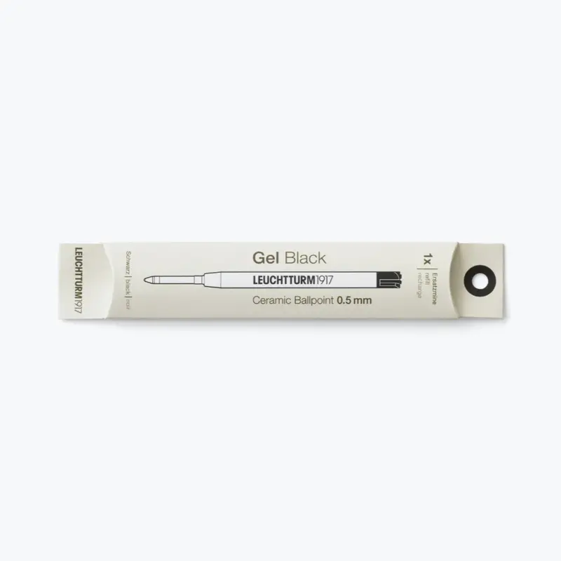 Leuchtturm1917 - Ballpoint Refill - Drehgriffel Nr. 1 - Gel Black 1