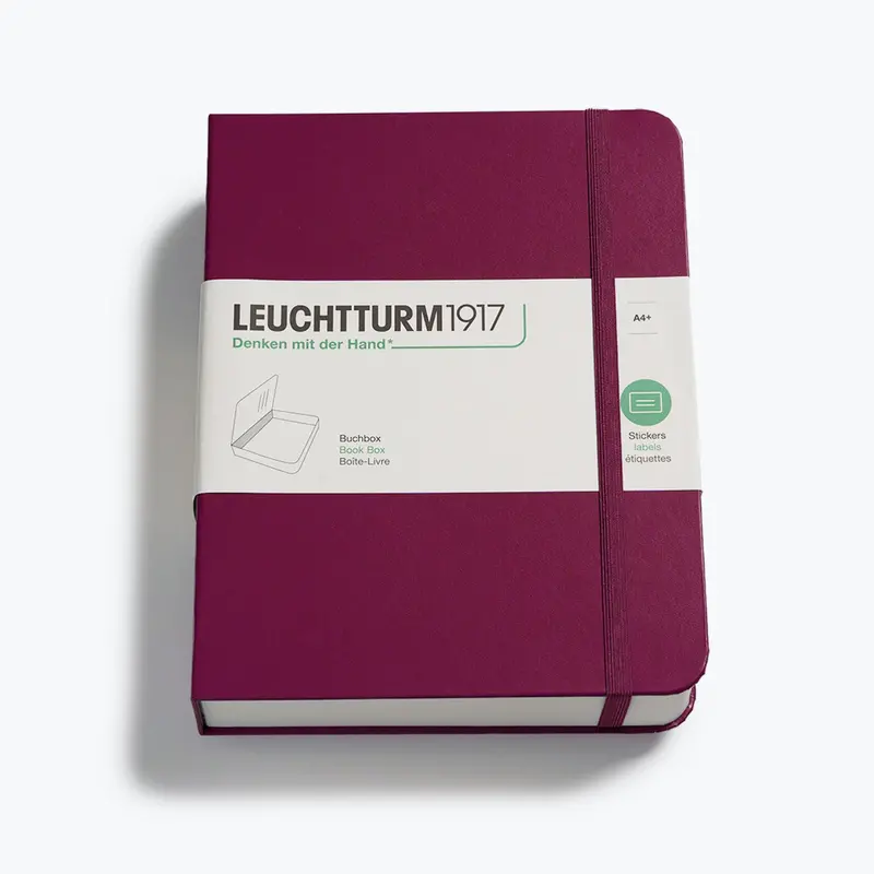 Leuchtturm1917 - Box - A4+ Book Box - Port Red 1