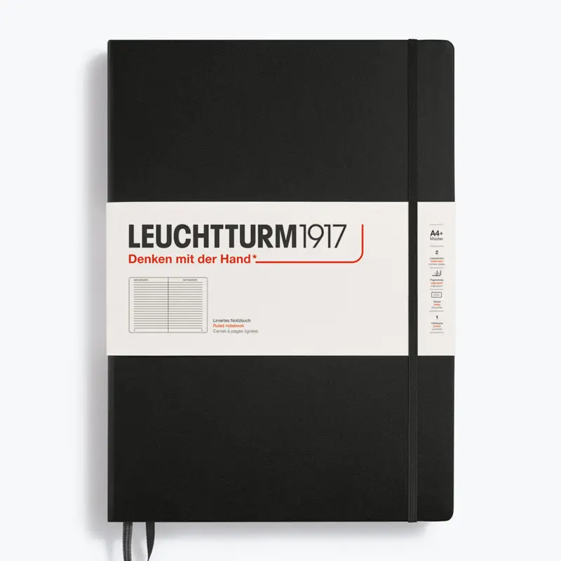Leuchtturm1917 - Notebook - A4+ - Black 1