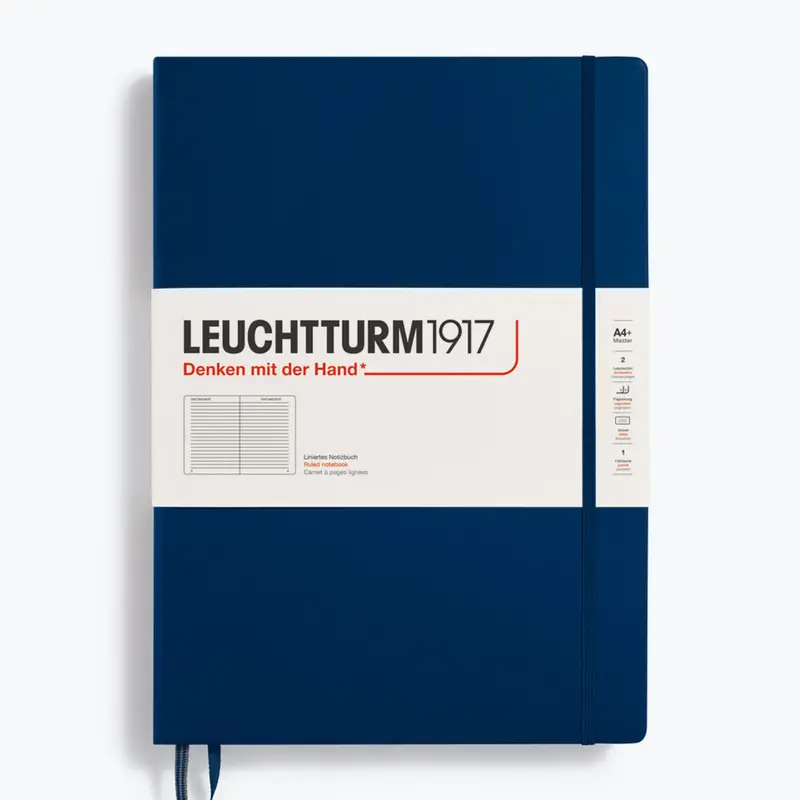 Leuchtturm1917 - Notebook - A4+ - Navy 1
