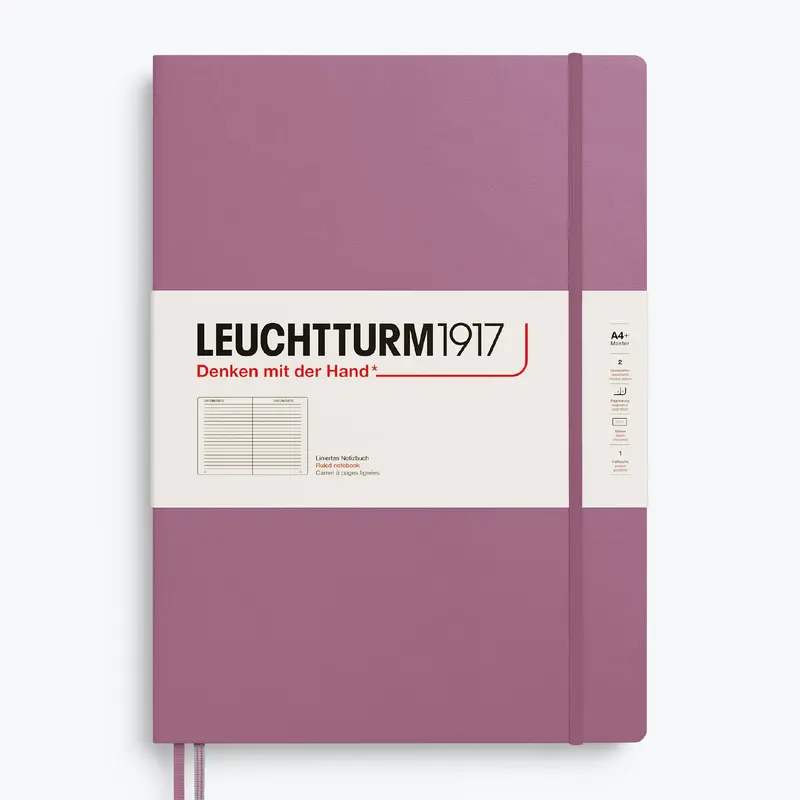 Leuchtturm1917 - Notebook - A4+ - Slim - Dusty Rose 1