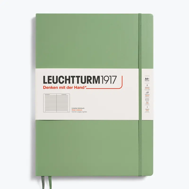 Leuchtturm1917 - Notebook - A4+ - Slim - Sage 1