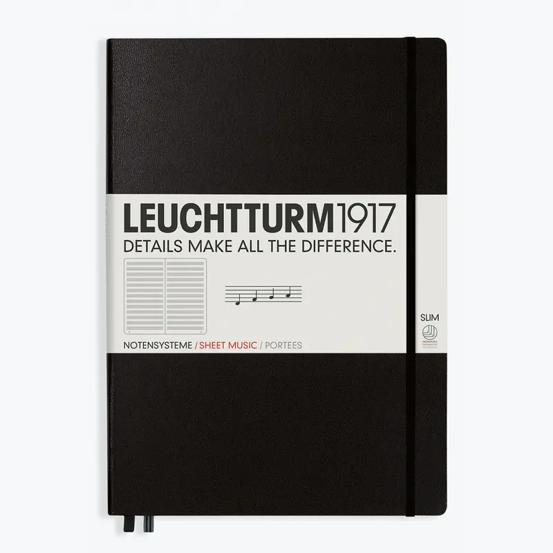 Leuchtturm1917 - Notebook - A4+ - Staves 1