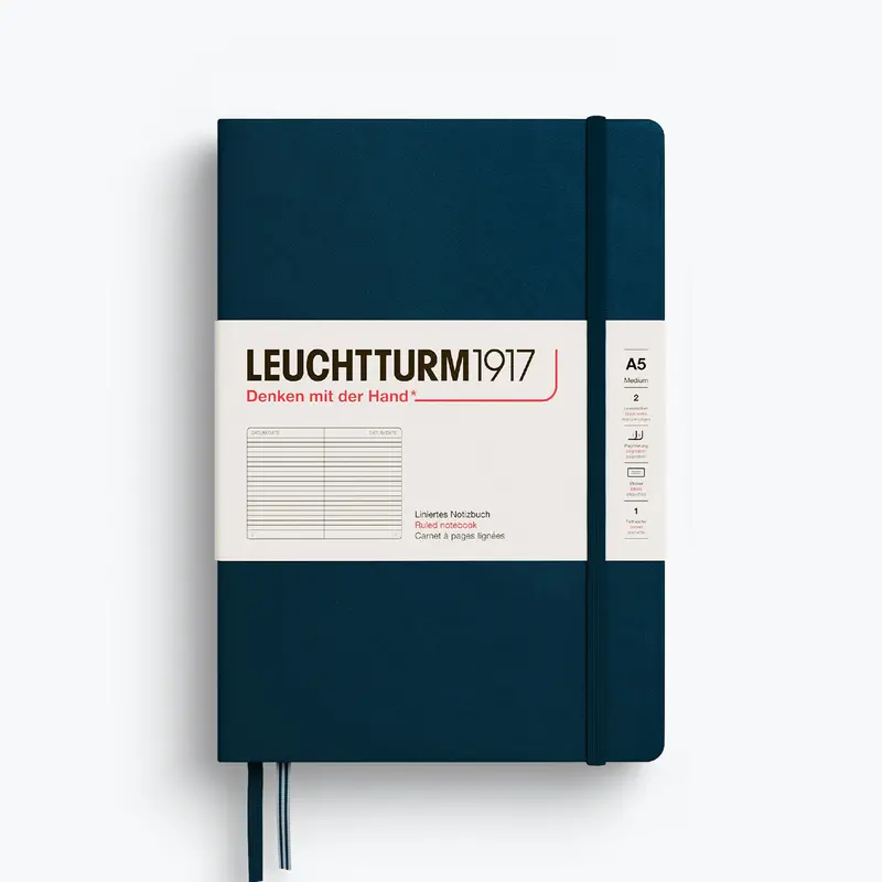 Leuchtturm1917 - Notebook - A5 - Deep Sea 1