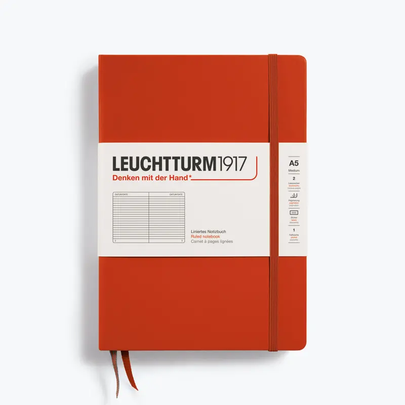 Leuchtturm1917 - Notebook - A5 - Fox Red <Outgoing> 1
