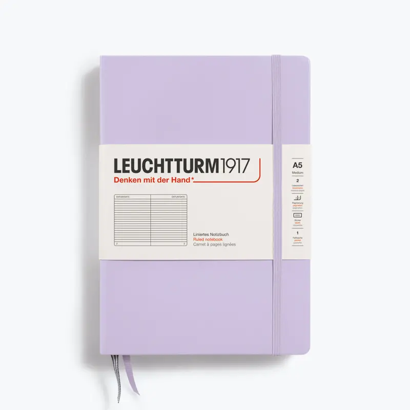 Leuchtturm1917 - Notebook - A5 - Lilac 1