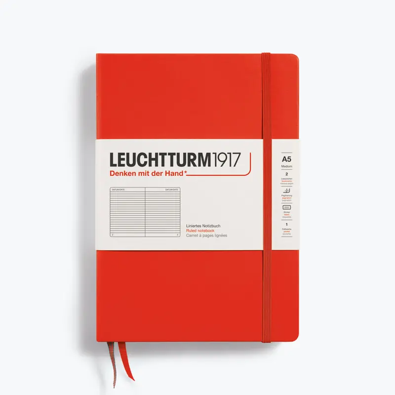 Leuchtturm1917 - Notebook - A5 - Lobster <Outgoing> 1