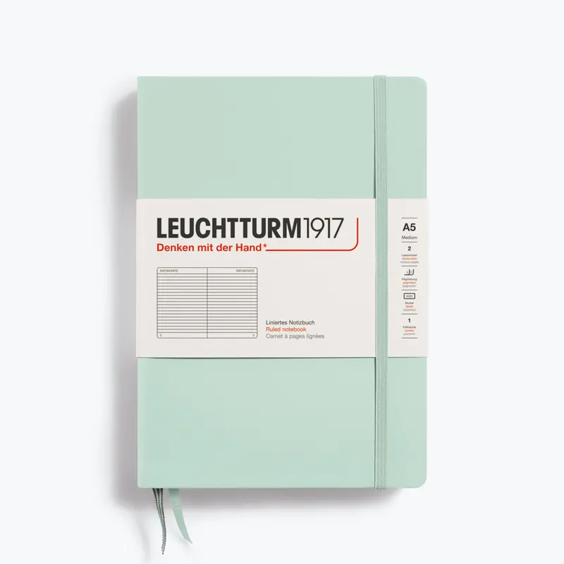Leuchtturm1917 - Notebook - A5 - Mint Green 1