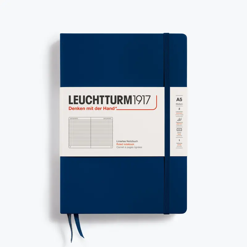Leuchtturm1917 - Notebook - A5 - Navy 1