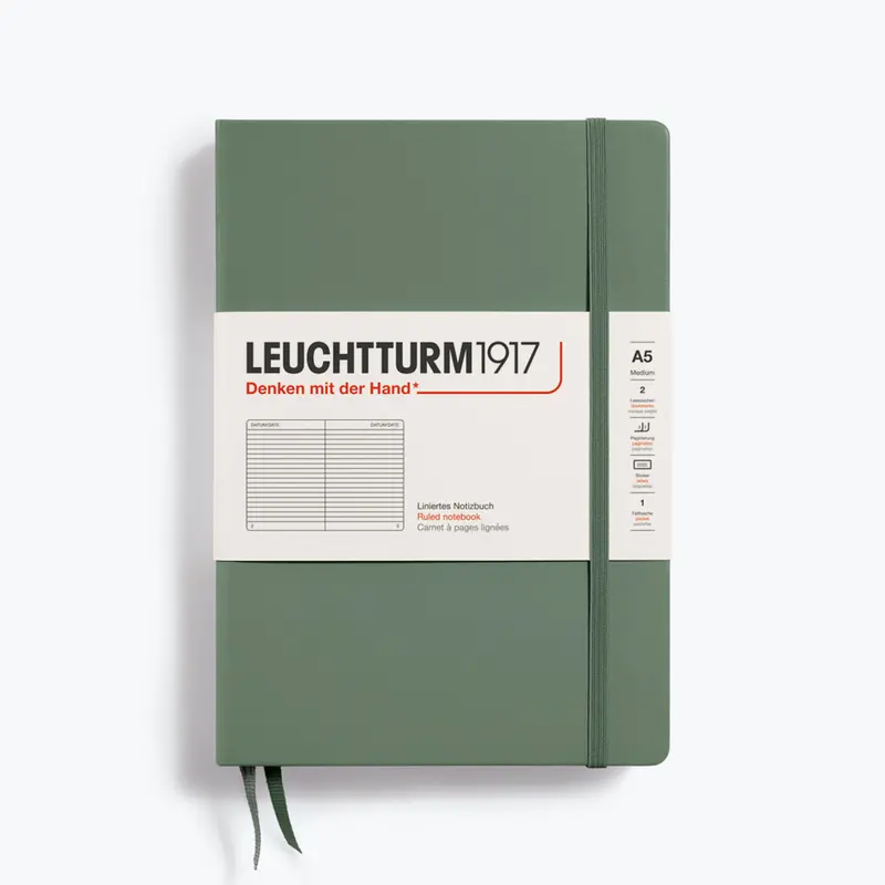Leuchtturm1917 - Notebook - A5 - Olive 1