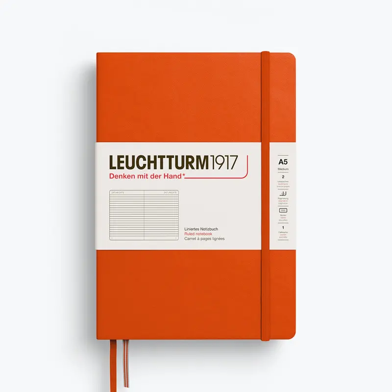 Leuchtturm1917 - Notebook - A5 - Pumpkin 1