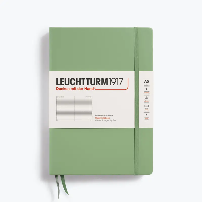 Leuchtturm1917 - Notebook - A5 - Sage 1