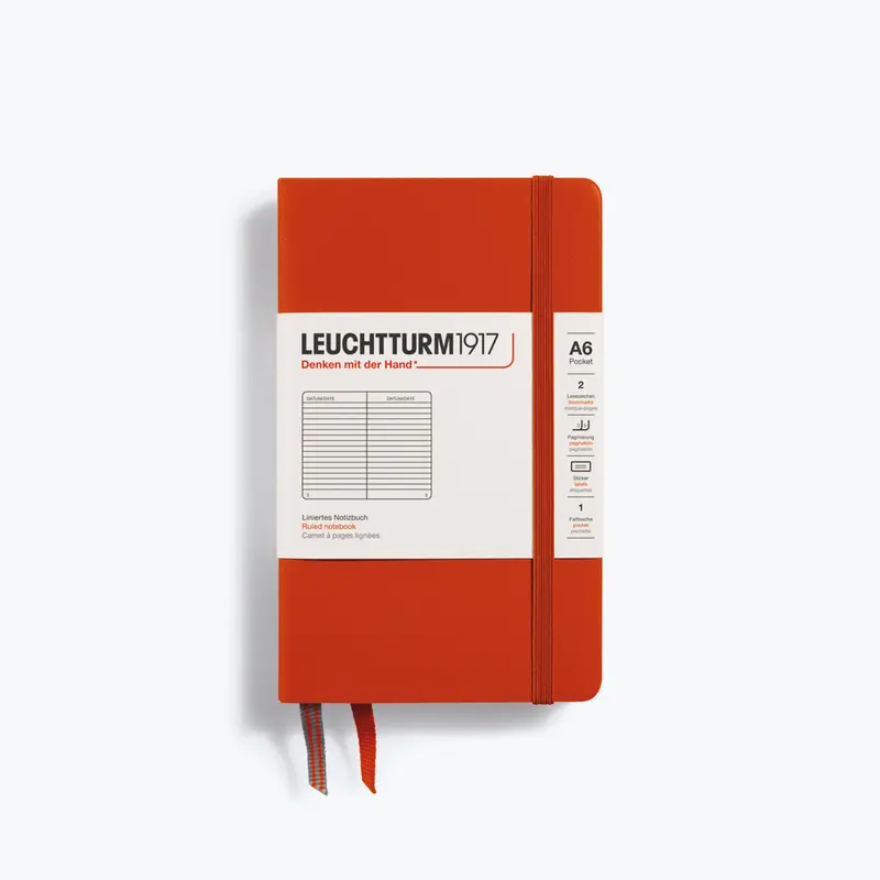 Leuchtturm1917 - Notebook - A6 - Fox Red <Outgoing> 1