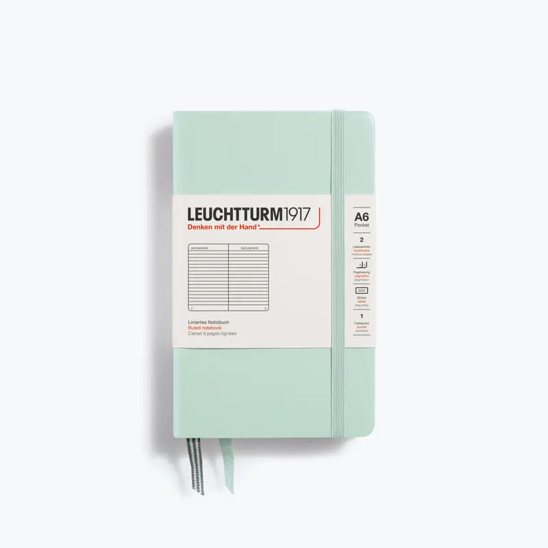 Leuchtturm1917 - Notebook - A6 - Mint Green <Outgoing> 1