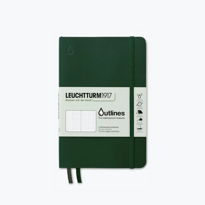 Leuchtturm1917 - Notebook - B6+ - Outlines - Walden Green 1