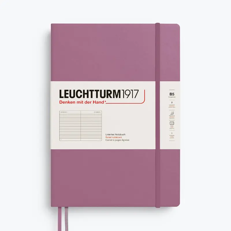 Leuchtturm1917 - Notebook - Hardcover - B5 - Dusty Rose 1